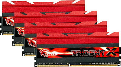 G.Skill 32GB DDR3 RAM με 4 Modules (4x8GB) και Ταχύτητα 2400 για Desktop