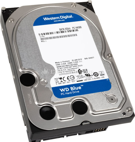 Western Digital Blue 4TB HDD Hard Drive 3.5" SATA III 5400rpm with 256MB Cache for Desktop WD40EZAZ