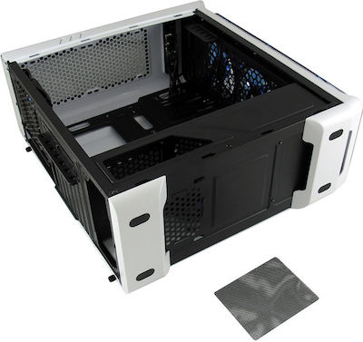 LC-Power Gaming 988 Midi Tower Computer Case with Window Panel White