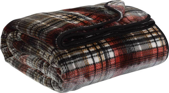 Das Home 0451 Velvet Blanket Double 220x240cm Multicolour