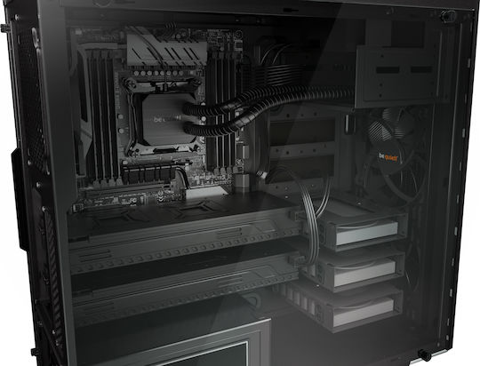 Be Quiet Pure Base 600 Window Gaming Midi Tower Κουτί Υπολογιστή Μαύρο