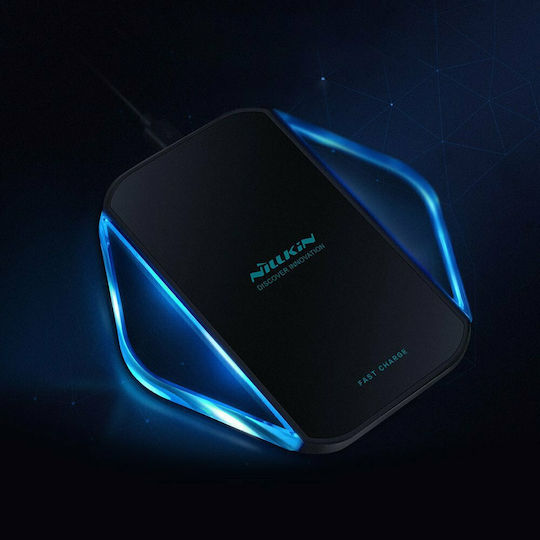 Nillkin Încărcător Wireless (Qi Pad) 10W Quick Charge 2.0 Negruς (Magic Cube Fast Charge)
