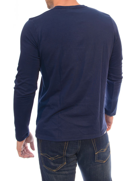 Pepe Jeans Men's Long Sleeve Blouse Navy