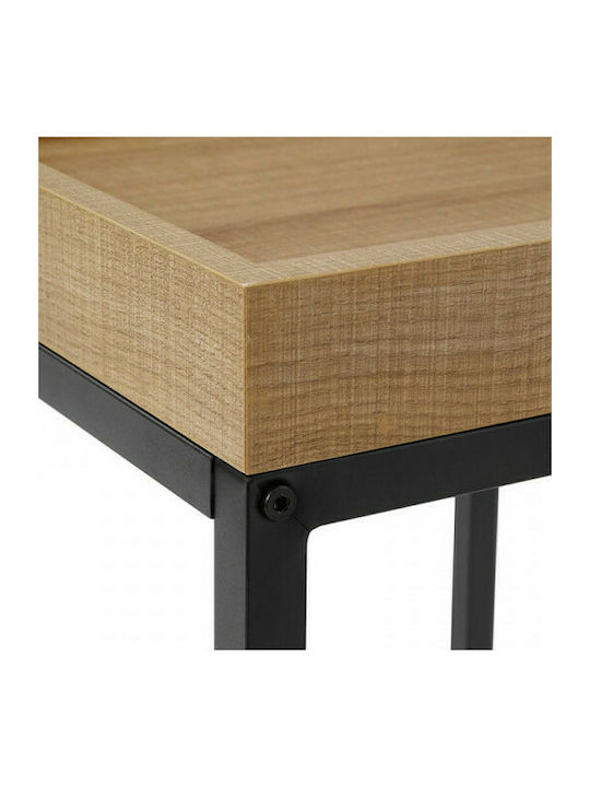 Rechteckiger Zigon Set Holz Beige 2Stücke M45xL55xH40cm