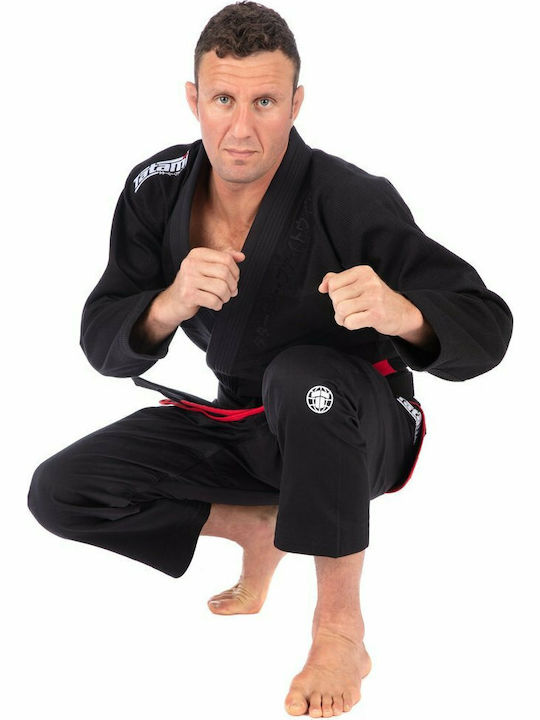 Tatami Fightwear Competitor GI Bărbați Uniforme Jiu Jitsu brazilian Negru