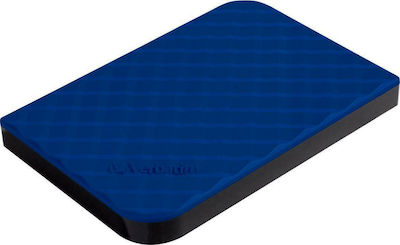 Verbatim Store 'n' Go Gen 2 USB 3.0 Εξωτερικός HDD 1TB 2.5" Μπλε