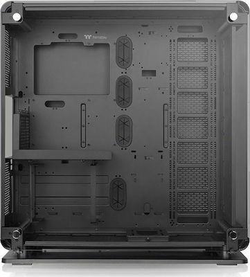Thermaltake Core P8 TG Gaming Full Tower Κουτί Υπολογιστή με Πλαϊνό Παράθυρο Μαύρο