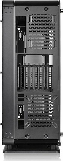 Thermaltake Core P8 TG Gaming Full Tower Κουτί Υπολογιστή με Πλαϊνό Παράθυρο Μαύρο