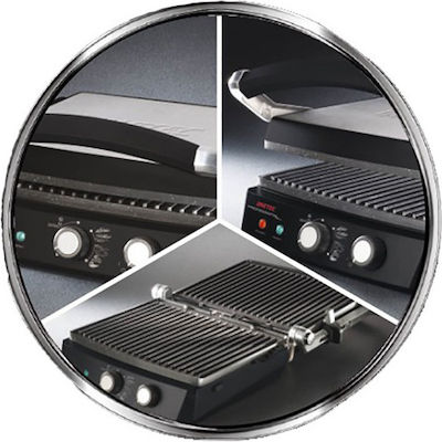 Imetec GL3000 Sandwichmaker mit abnehmbaren Platten 2000W Inox