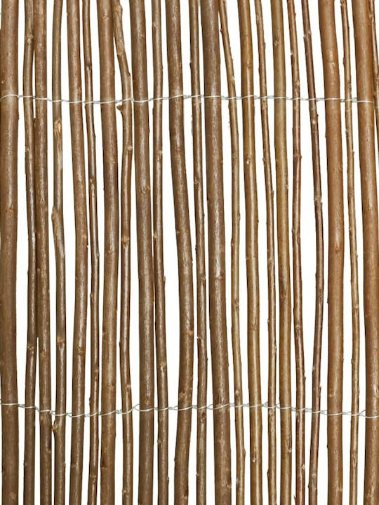 vidaXL Bamboo Fencing Itias with Whole Wood 1x5m