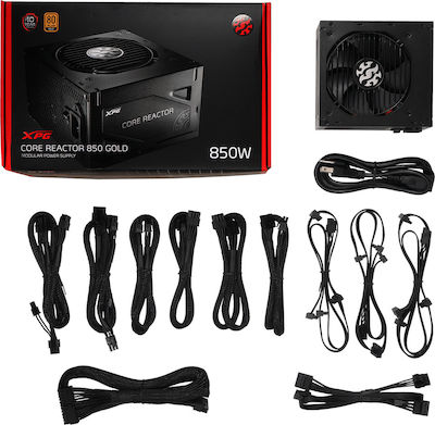 Adata XPG Core Reactor 850W Schwarz Computer-Netzteil Vollständig modular 80 Plus Gold