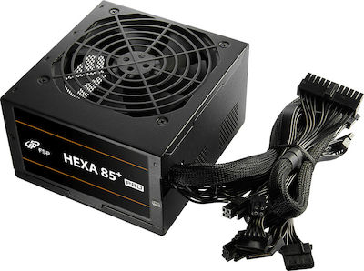 FSP/Fortron Hexa 85+ Pro 650W Schwarz Computer-Netzteil Voll verkabelt 80 Plus Bronze