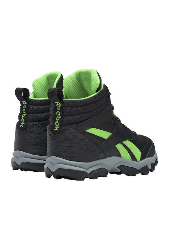 Rugged Runner Mid Черно / Cool Shadow / Solar Green