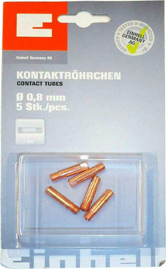 Einhell Σωληνάκια Επαφής 0.9mm x 195mm 5τμχ 1576260