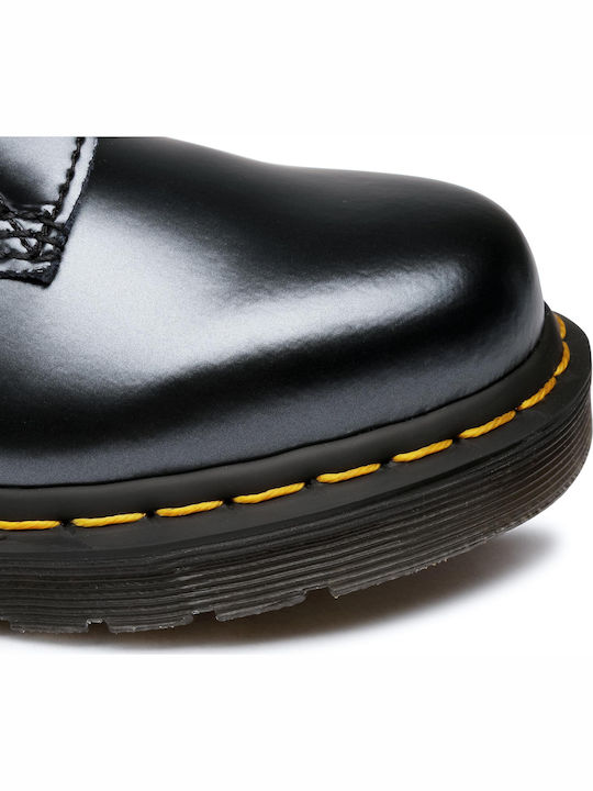 1460 Pascal Leather Black Boots