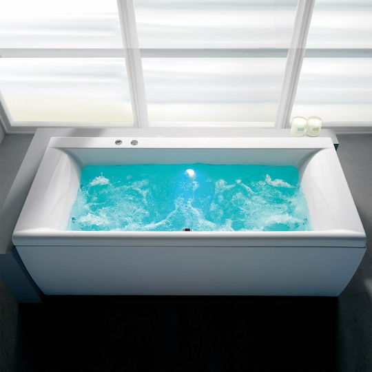 Carron Bathrooms Haiku CRN Μπανιέρα Ακρυλική με Υδρομασάζ 180x90cm