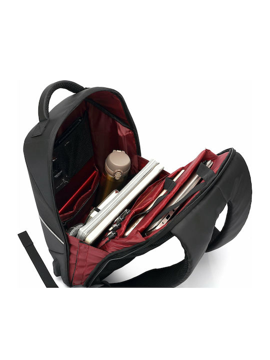 Yenkee YBB 1501 Tasche Rucksack für Laptop 15.6" in Schwarz Farbe