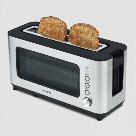 HKoenig Φρυγανιέρα 1 Θέσης 1200W Inox