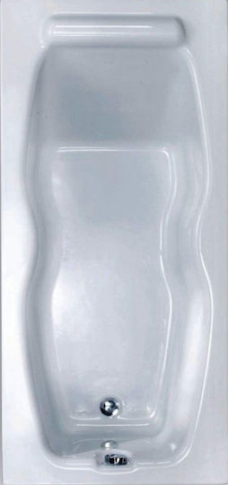 Sanitec Diana Μπανιέρα Ακρυλική 170x75x60cm