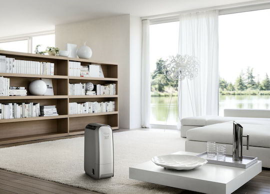 De'Longhi Tasciugo AriaDry Light Αφυγραντήρας Ζεόλιθου με Ιονιστή 7.5lt Γκρι