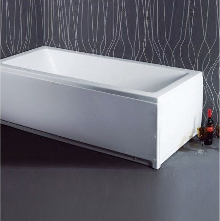 Sanitec Quadra Q Μπανιέρα Ακρυλική 170x75x65cm