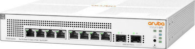 Aruba Instant On 1930 Managed L2 PoE+ Switch με 8 Θύρες Gigabit (1Gbps) Ethernet και 2 SFP Θύρες