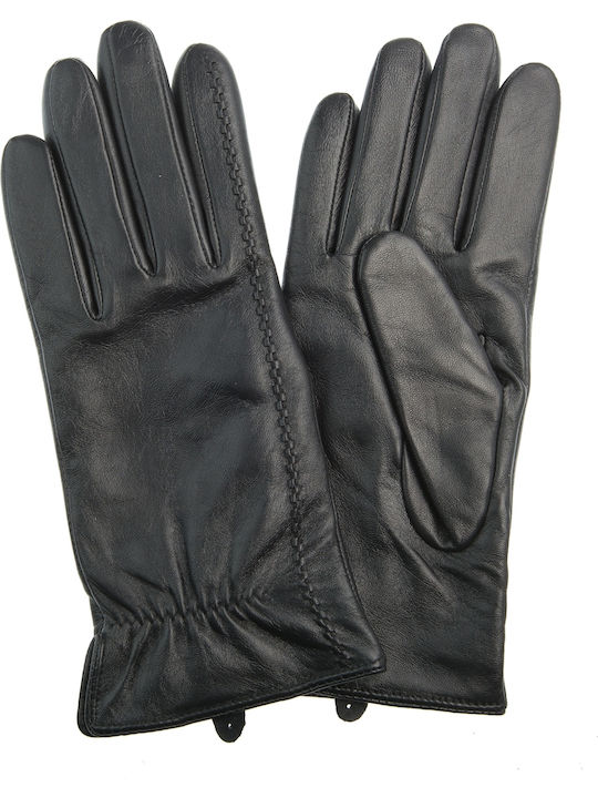 Women's Leather Gloves Black 98862