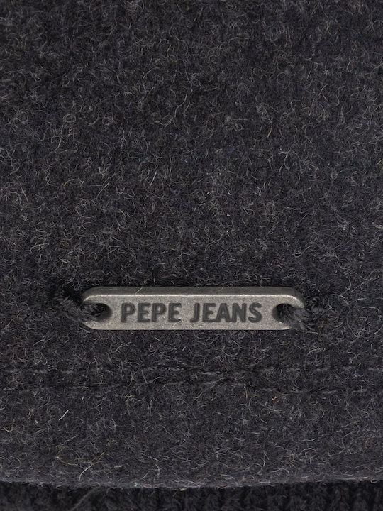 Pepe Jeans Antuan Μαύρα Ανδρικά Μάλλινα Γάντια