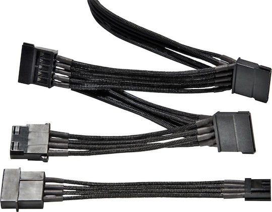 Be Quiet CM-61050 15-изводен Sata - 4-пинов молекс Кабел 0.6м Черен (BC051)