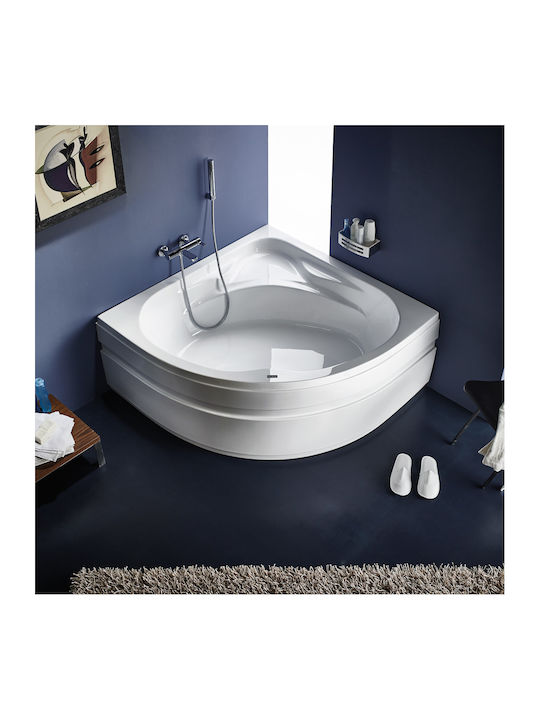 Sirene Modena Cadă de baie colț Acrilic cu hidromasaj 130x130cm