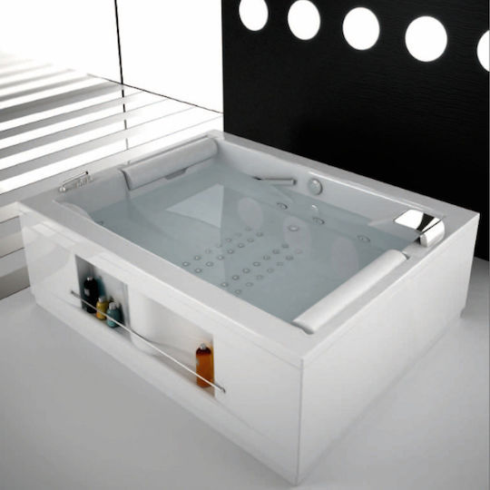 Sanitec Lugano Μπανιέρα Ακρυλική 190x150cm