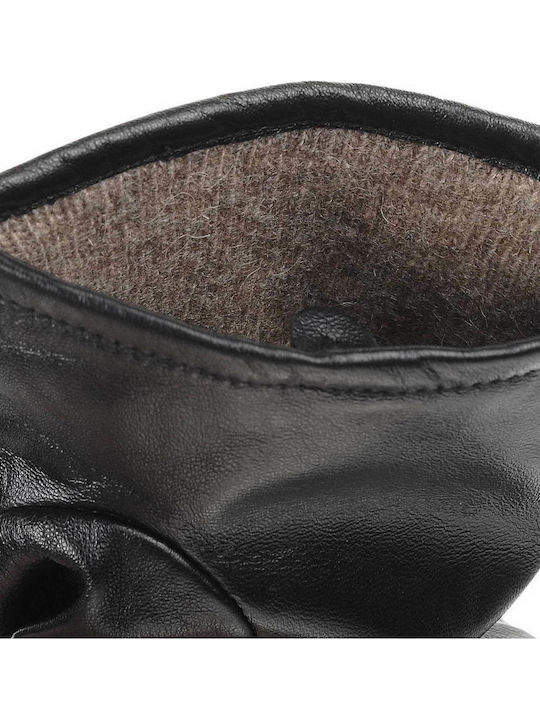Men's Leather Gloves Black 98957
