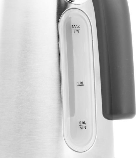 Rohnson Βραστήρας 1.7lt 2200W Ασημί
