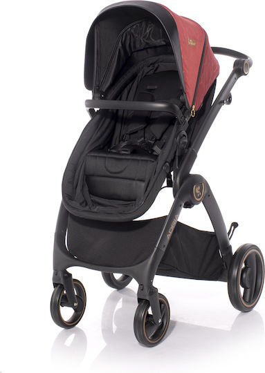 Lorelli Adria Adjustable 2 in 1 Baby Stroller Suitable for Newborn Red 12.20kg
