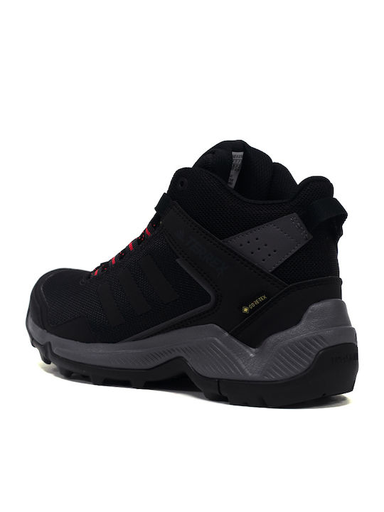 adidas Terrex Eastrail Mid GTX Γυναικεία Ορειβατικά Παπούτσια Αδιάβροχα με Μεμβράνη Gore-Tex Carbon / Core Black / Active Pink