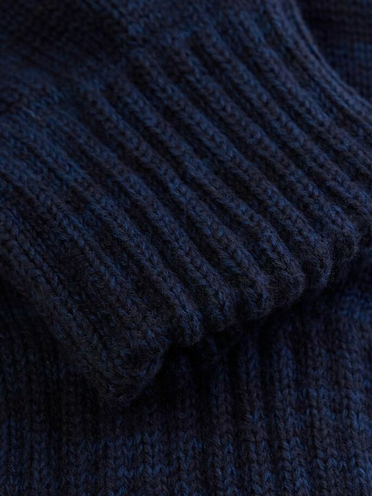 Men's Knitted Gloves Navy Blue