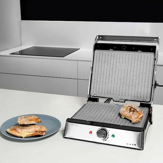 Cecotec Rock 'n' Grill Pro Τοστιέρα Γκριλιέρα 2000W Inox