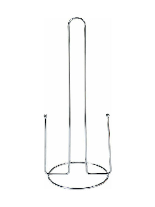 Kesper Βάση για Χαρτί Κουζίνας Μεταλλική Ασημί 30cm 90002