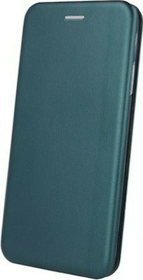 Elegance Synthetic Leather Book Green (Redmi 9A / 9AT)