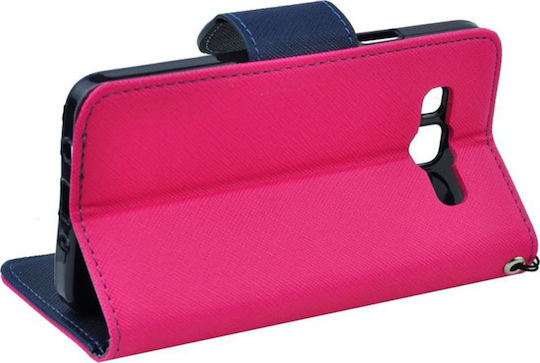 Brieftasche Synthetisches Leder Fuchsie (Galaxy J5 2016)