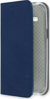 Smart Magnet Synthetic Leather Book Blue (Redmi 4a)