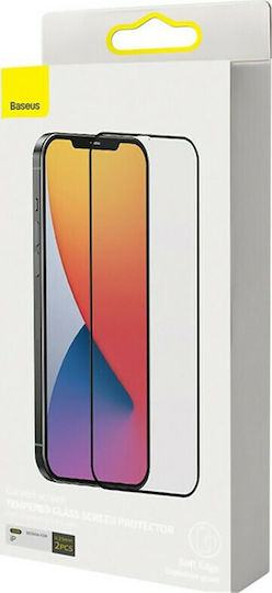 Baseus 3D Full Face Tempered Glass (iPhone 12 / 12 Pro)