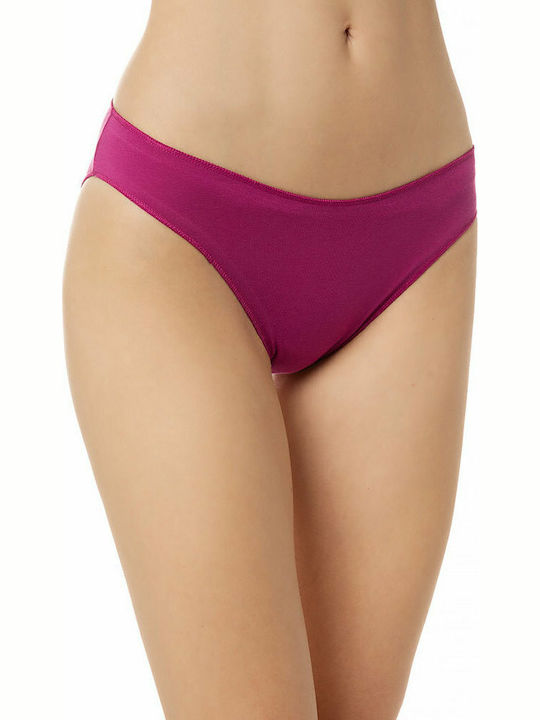 Invisible Βαμβακερά Women's Brazil 2Pack Black/Fuchsia