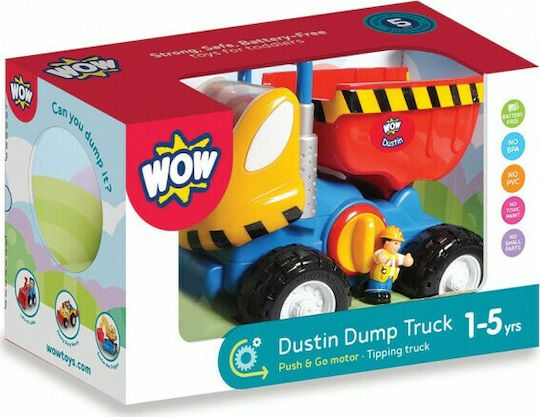 WoW Toys Truck Dustin Η Νταλίκα Dump Truck for 1.5+ years W10183