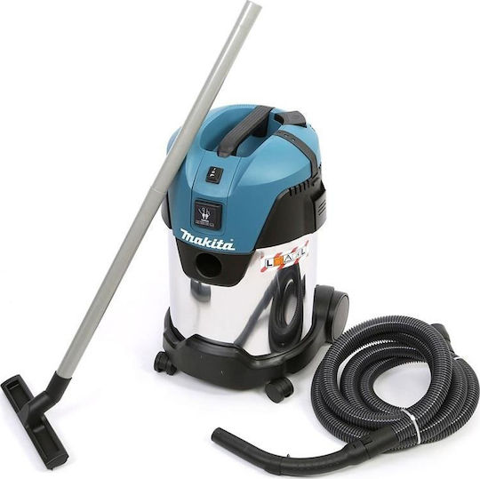 Makita Σκούπα Υγρών / Στερεών 1000W με Ανοξείδωτο Κάδο 30lt
