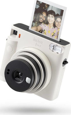 Fujifilm Instant Camera Instax Square SQ 1 Chalk White + Instax Square Film