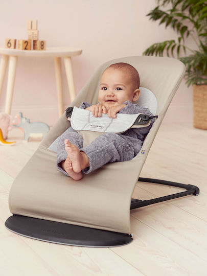 BabyBjorn Χειροκίνητο Relax Μωρού Balance Soft Beige/Grey για Παιδί έως 13kg