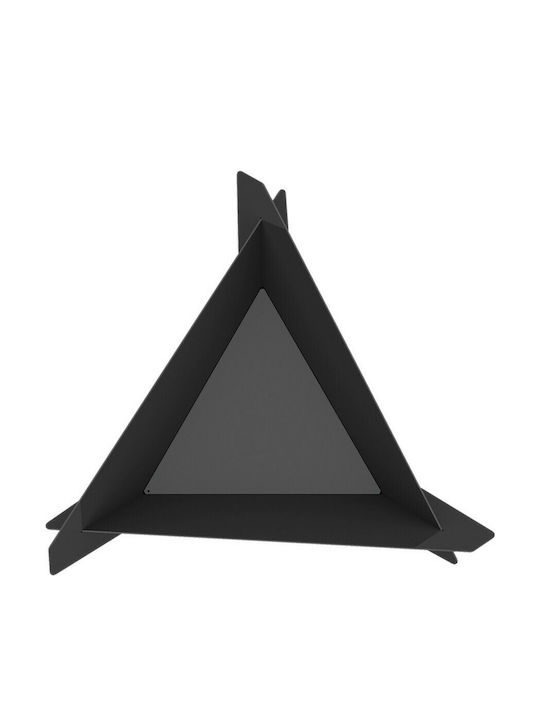 Kratki Firepit Fire / Triangle Black 71x63.5x17.6cm