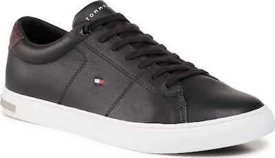 tommy hilfiger essential leather detail vulc