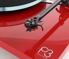 Rega Planar 3 Pick-Up cu Preamp Roșu